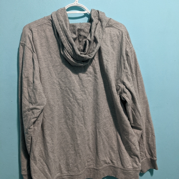 Simple oversized grey hoodie - Picture 5 of 6